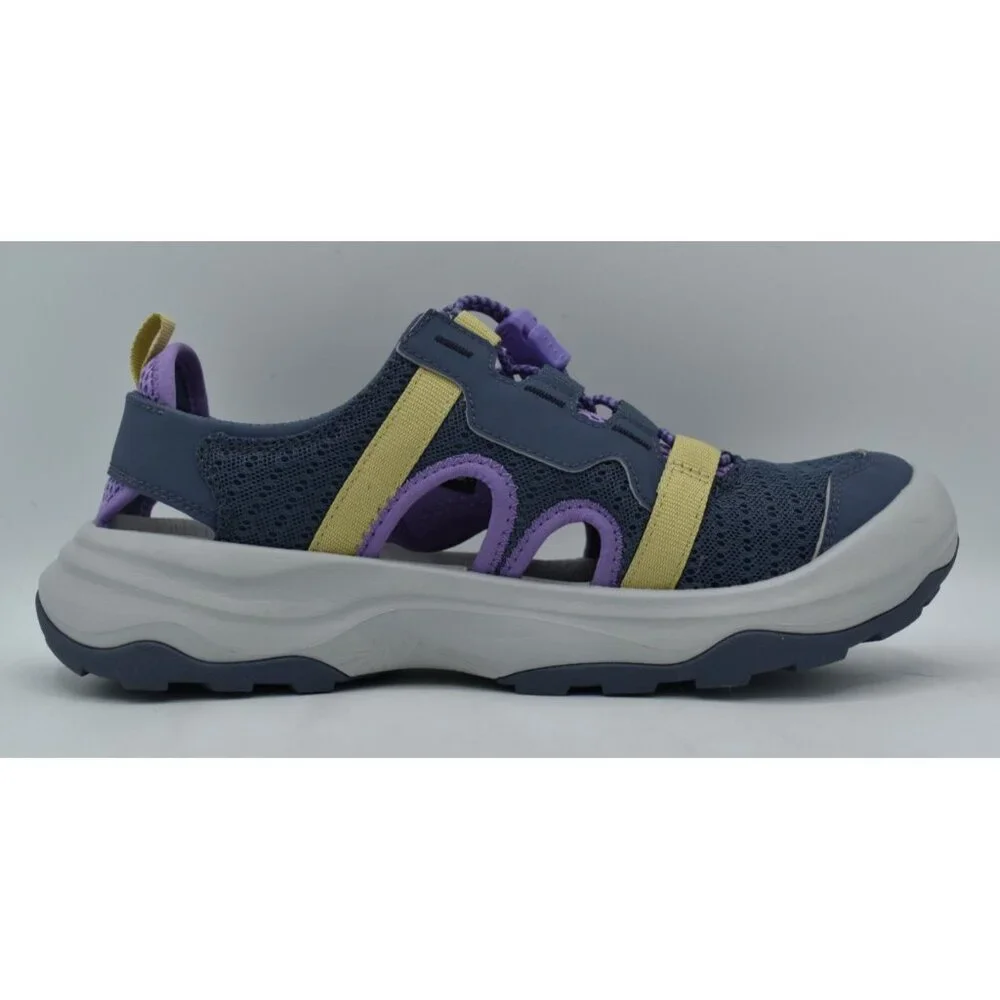 Teva Womens Size 9 Outflow Closed Toe Blue Purple Amphibious Water Shoes‎